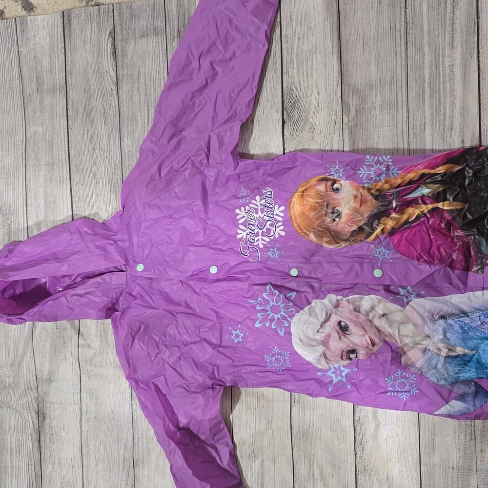 Disney Frozen Purple Rain Coat